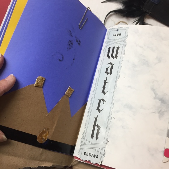 Handmade Junk Journal- Fantasy Dragon Throne theme - Picture 10 of 15